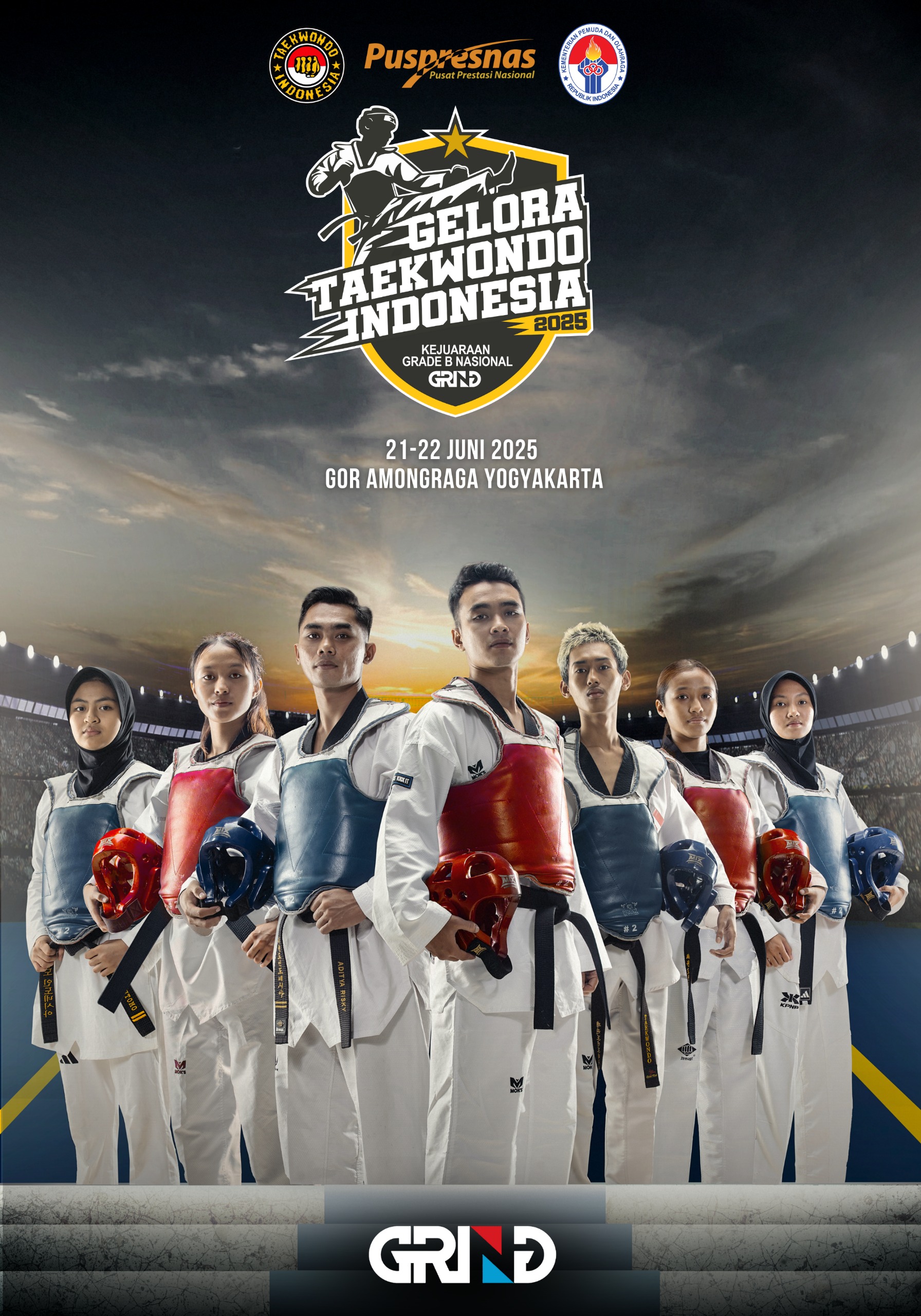Panggung Juara Taekwondo Indonesia Taekwondo Indonesia Dojang joyoboyomadiun
